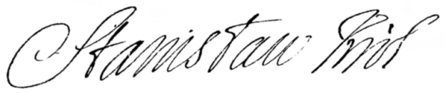 File:Autograph of Stanisław Leszczyński.PNG