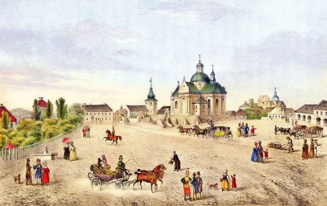 File:Karol Auer Rynek w Żółkwi.jpg