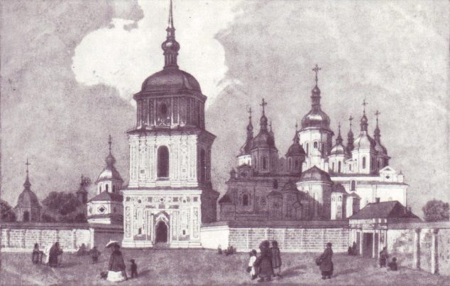 D:\Софіївський_монастир_у_Києві._Акварель_М._Сажина._1840-ві_рр..jpg